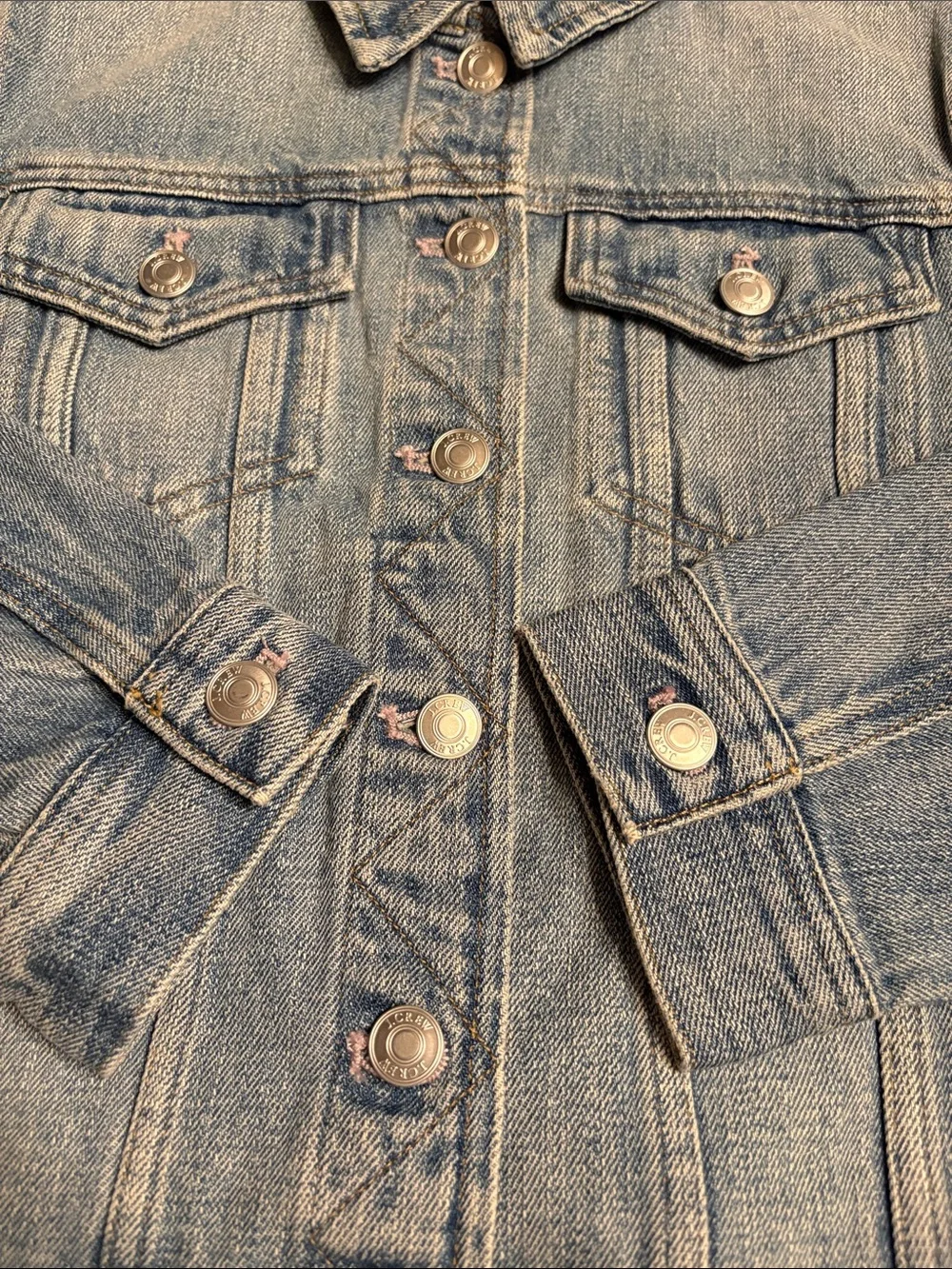 J Crew New classic denim jacket in Bianca wash women’s BY012 Size XS NWOT